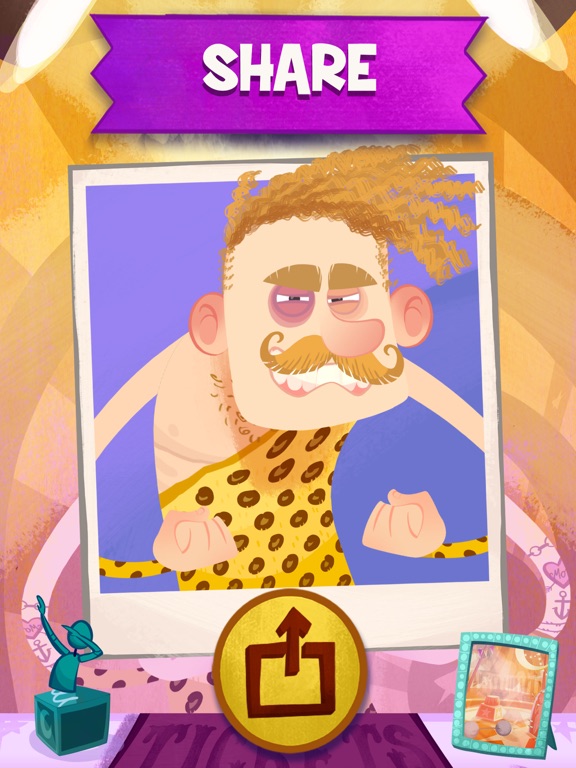 Hair Salon: Family Portrait iPad screenshot 5 - Education app