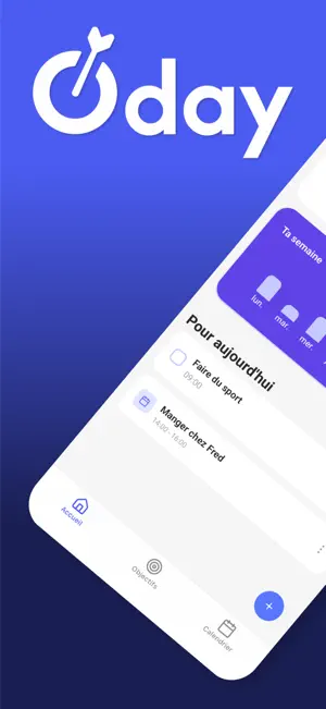Oday - Organization & Goals screenshot 1