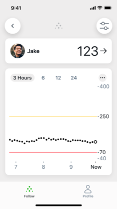 Dexcom Follow screenshot 2
