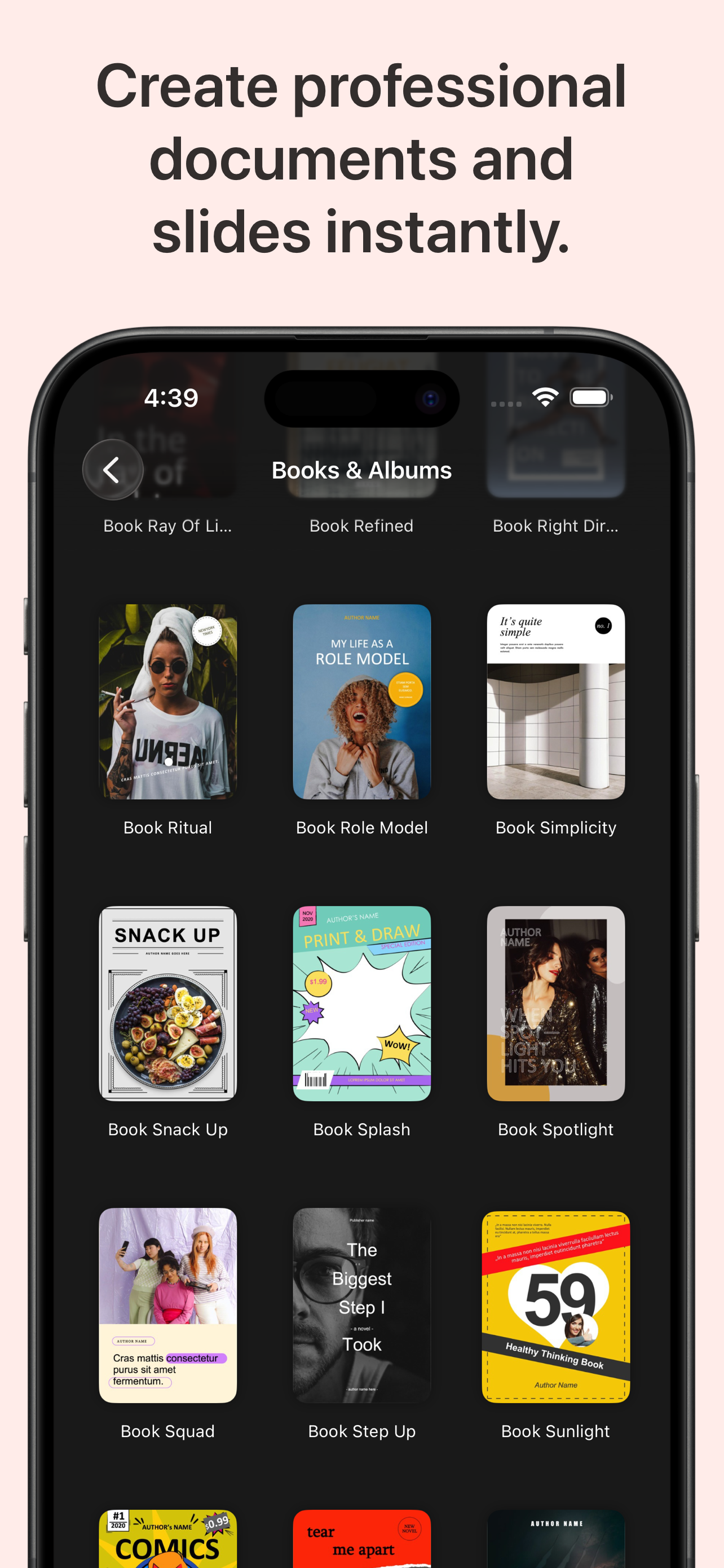 Templates for MS Office Suite