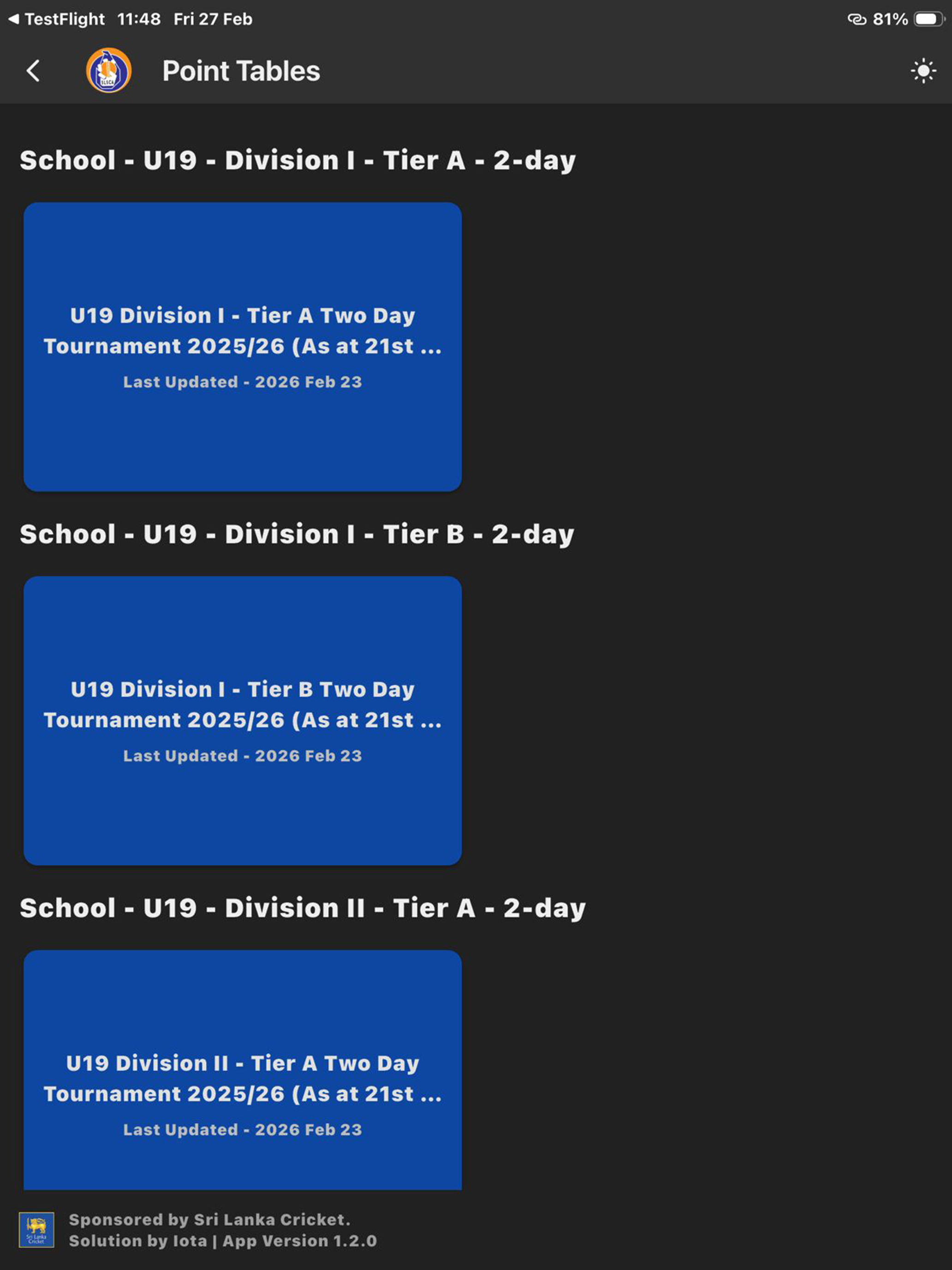 SLSCA Matches screenshot 9