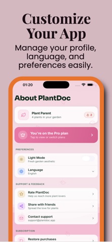 PlantDoc: AI Plant Care iPhone screenshot