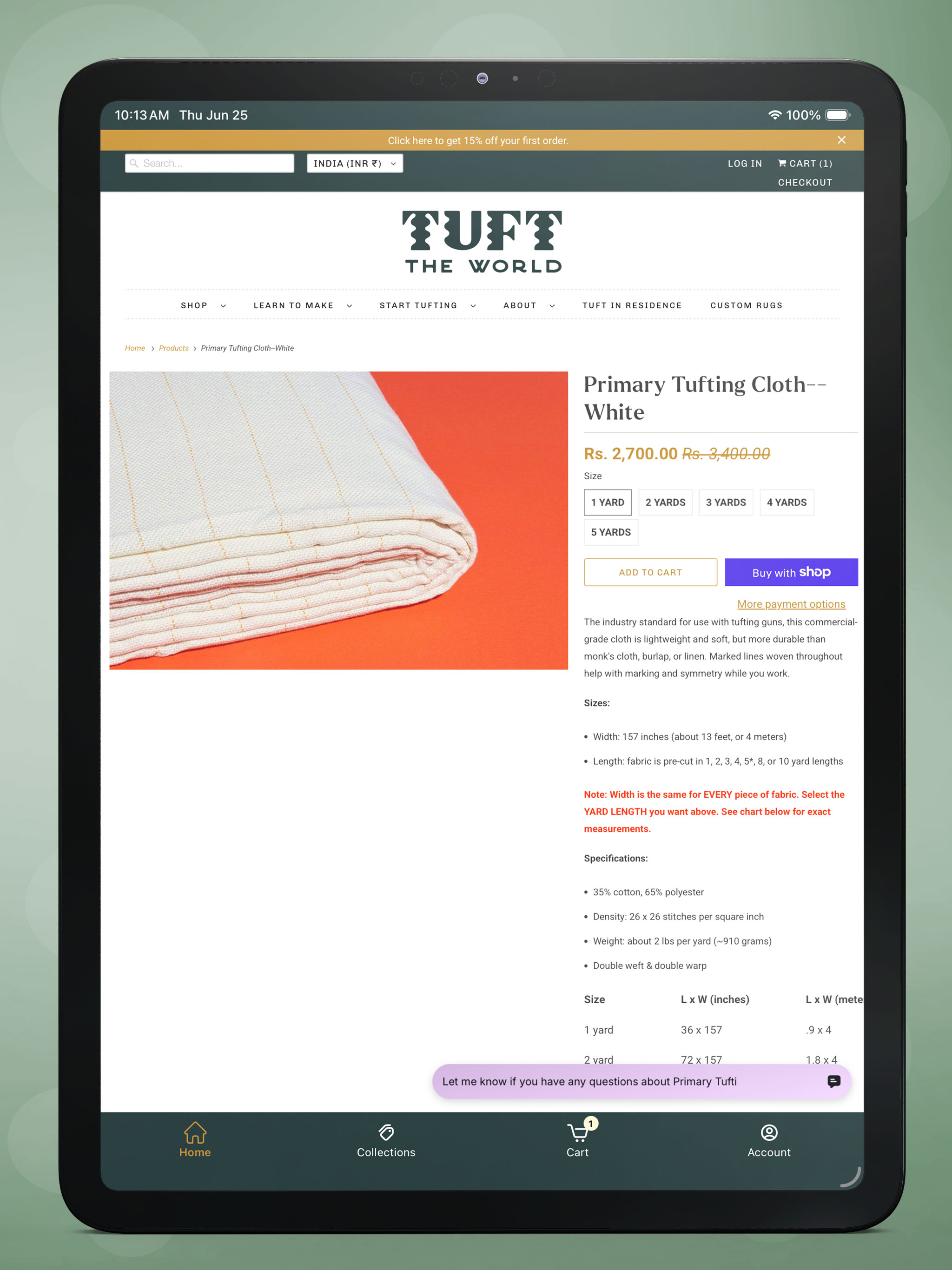 Tuft the World