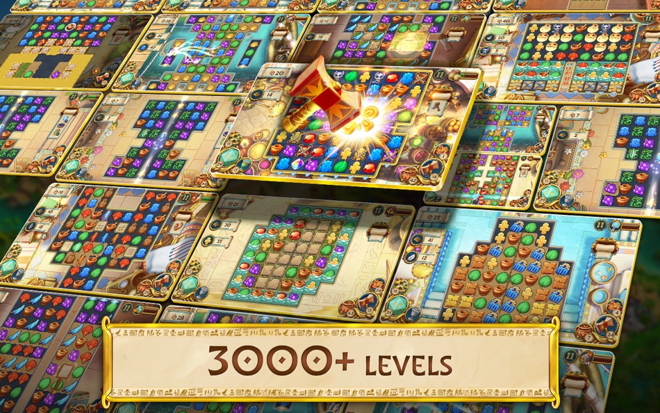 #6. Jewels of Egypt: Match-3-Games (macOS) di: G5 Entertainment AB