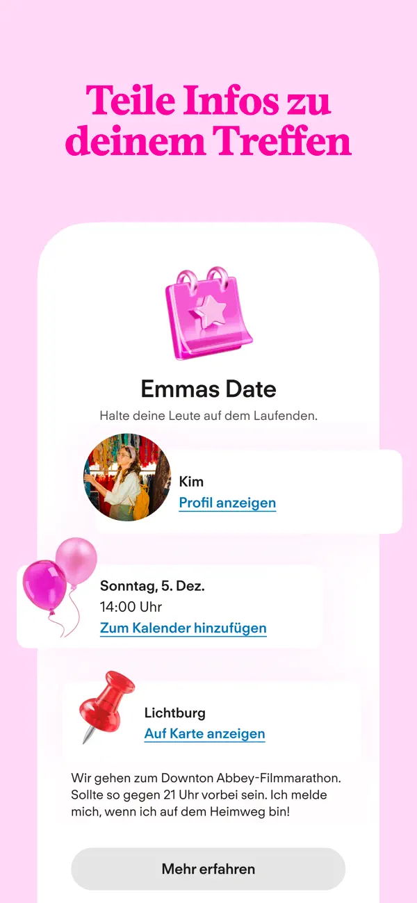 Tinder Dating App: Chat & Date iPhone App Screenshot 10 – Lifestyle