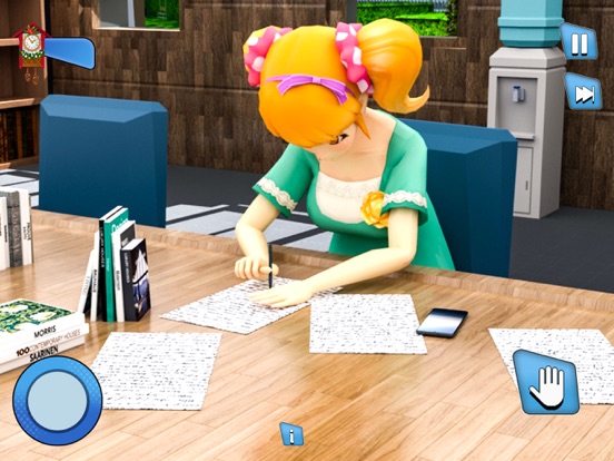High School Teacher Anime Sims iPad screenshot 1 - Games app