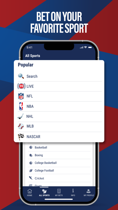 Sportsbook RI Screenshot