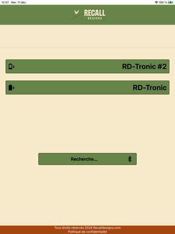 Recall Designs app screenshot