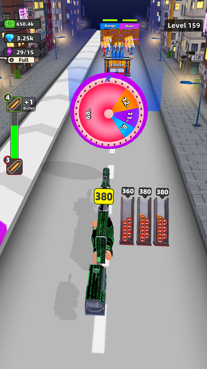 Rapid Reload Hack [ Debug Menu ] screenshot 1 - iOS game interface