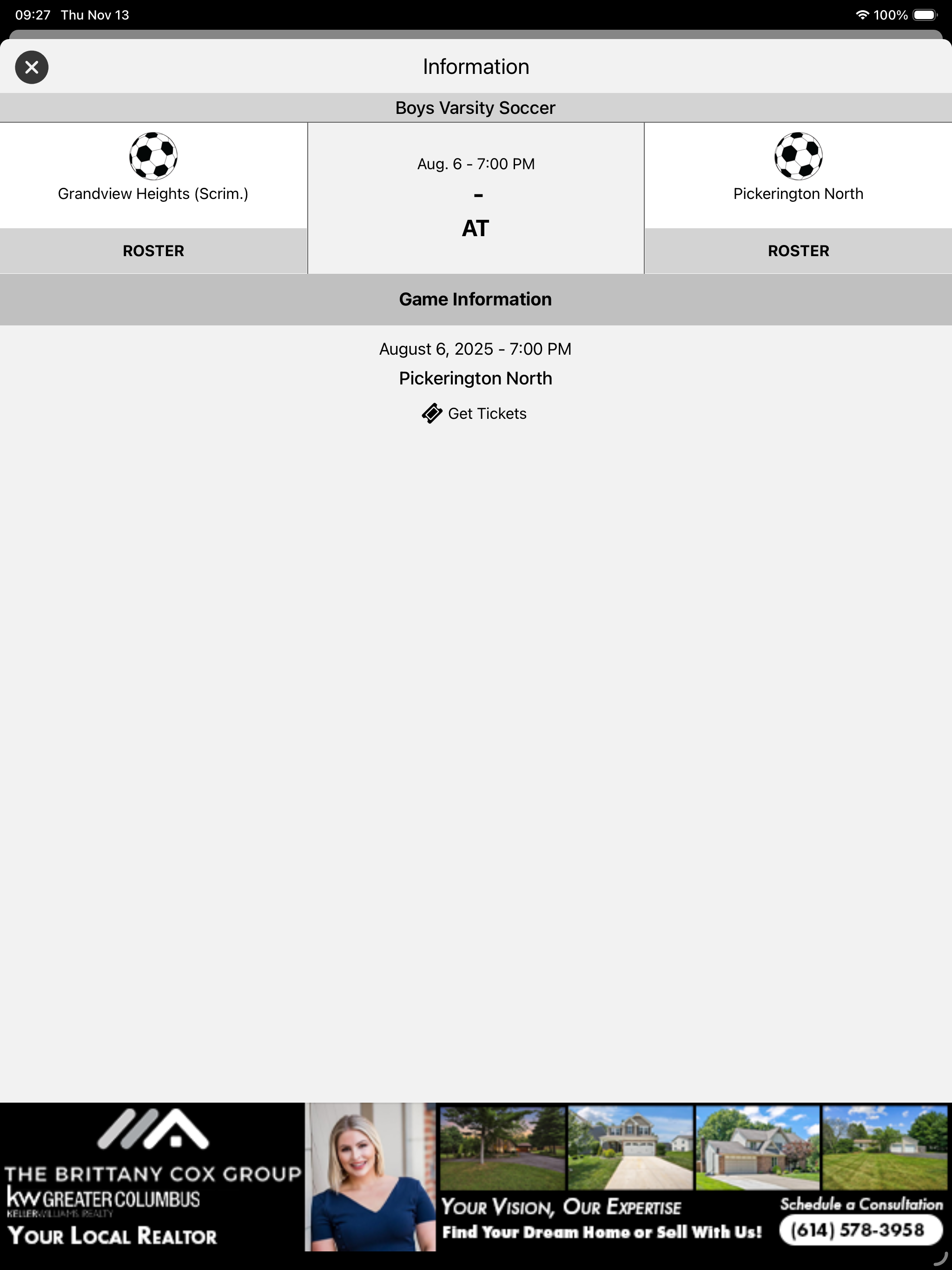 Pickerington Athletics screenshot 13