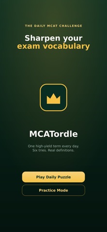 MCATordle iPhone screenshot