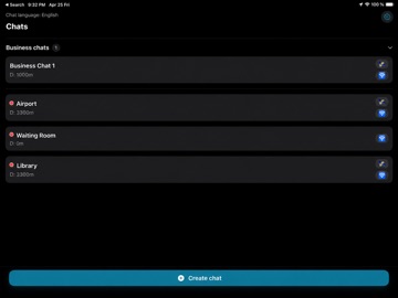 ChatMeld iPad screenshot