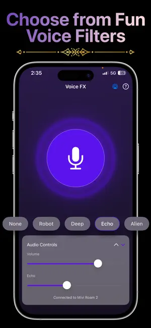 LiveMic: Bluetooth Speaker Mic 截图