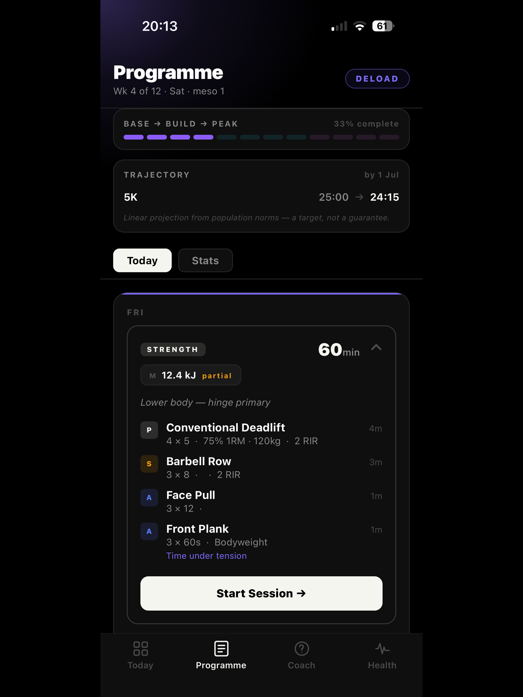 FXV Performance: AI Coach screenshot 8