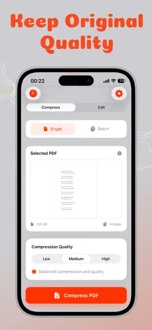 PDF Compressor : Small Size screenshot 2
