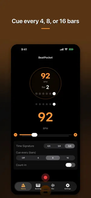 BeatPocket - Drum Metronome screenshot 2