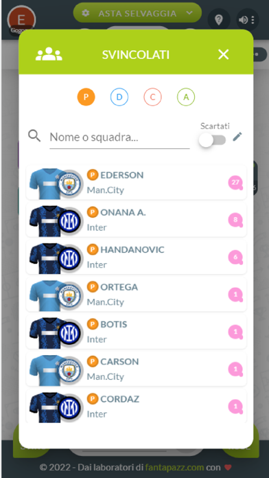 Fantapazz - FantaEuro'24 Screenshot