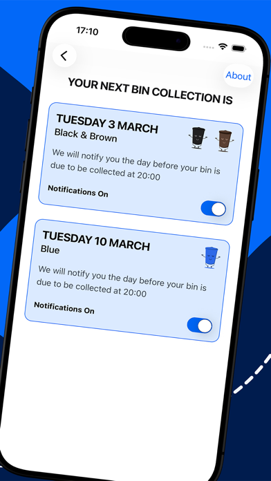 Screenshot #2 pour JustBin: Never Miss Bin Day