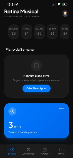 Rotina Musical - Estude Música screenshot 1