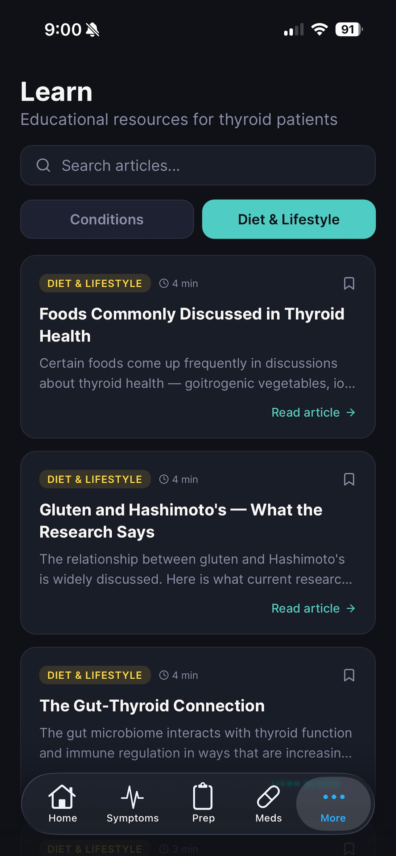 Thyself - Thyroid Health screenshot 7