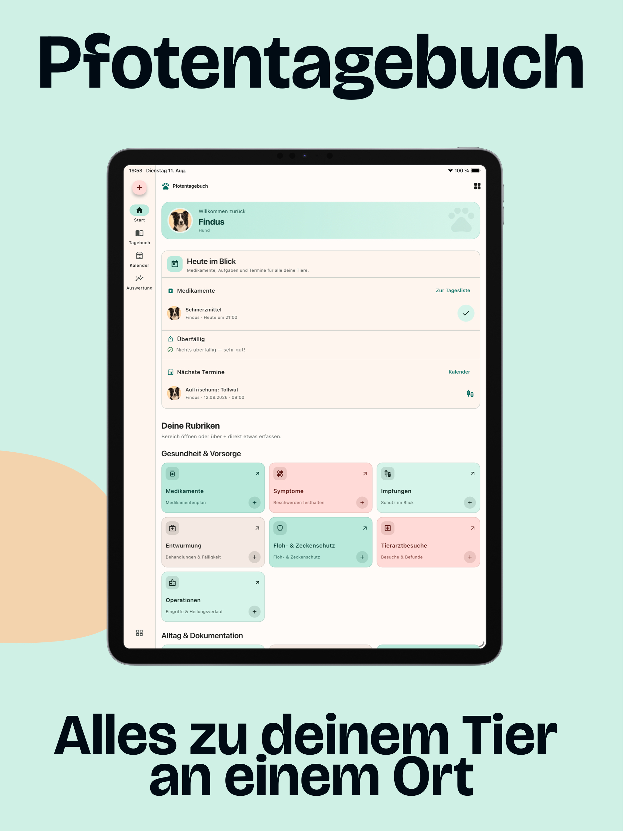 Pfotentagebuch: Haustier App screenshot 6