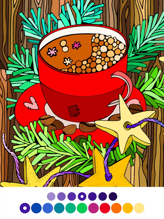 Screenshot #4 pour Christmas Coloring Book·