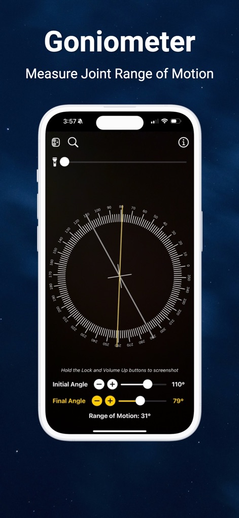 Goniometer App - Medical App | MWM