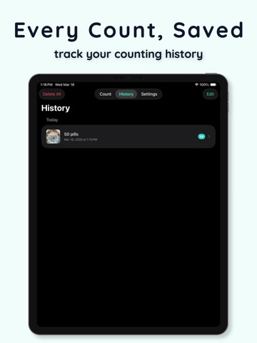 PillCount AI - Pill Counter iPad screenshot