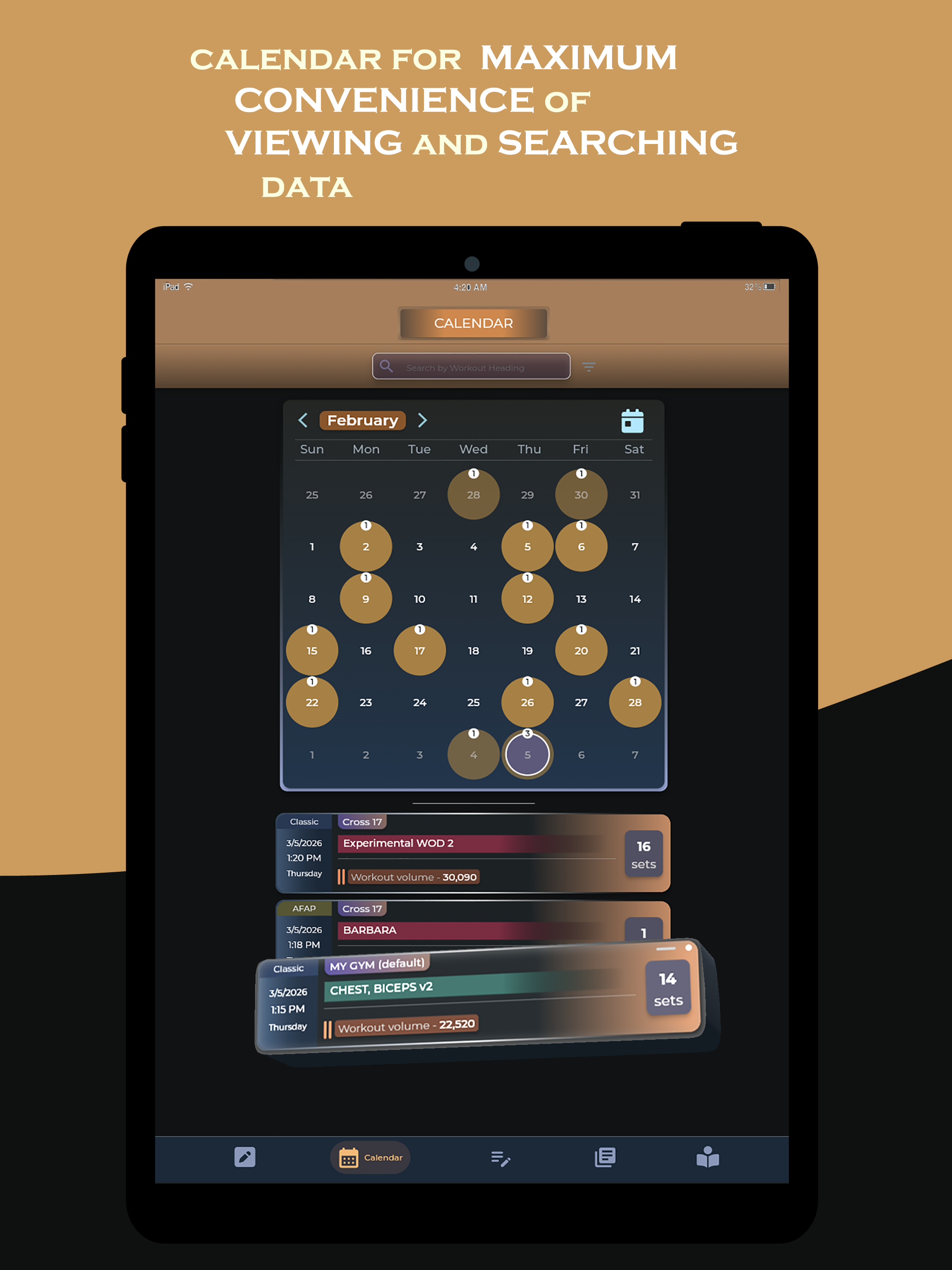Woddo: Gym log and WOD tracker