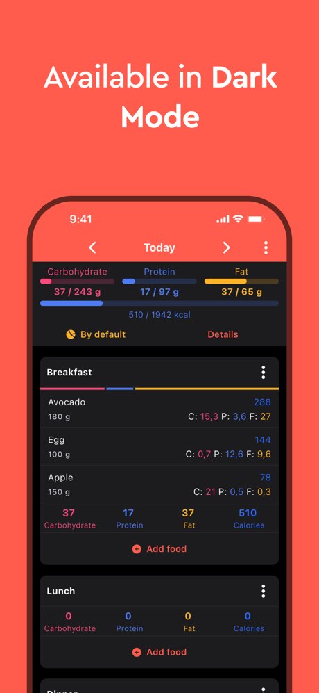Macros - Calorie Counter screenshot 6