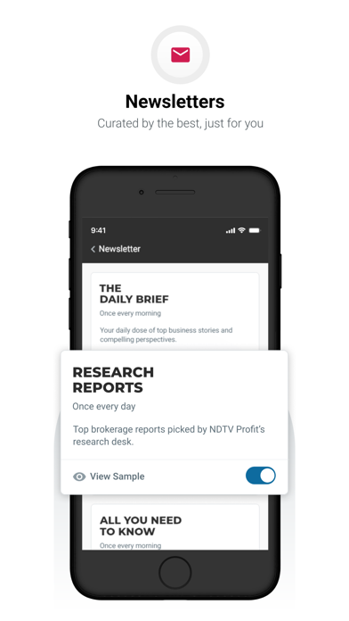 NDTV Profit Screenshot