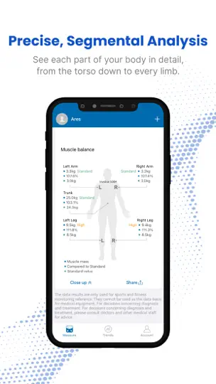 Captura de pantalla de MorphoScan en iPhone 1