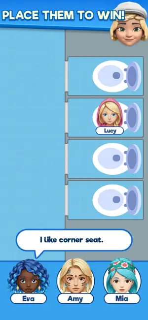 That’s My Seat - Logic Puzzle screenshot 1