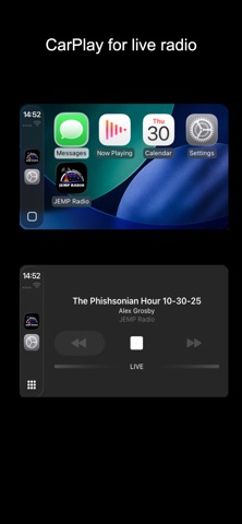 JEMP Radio screenshot