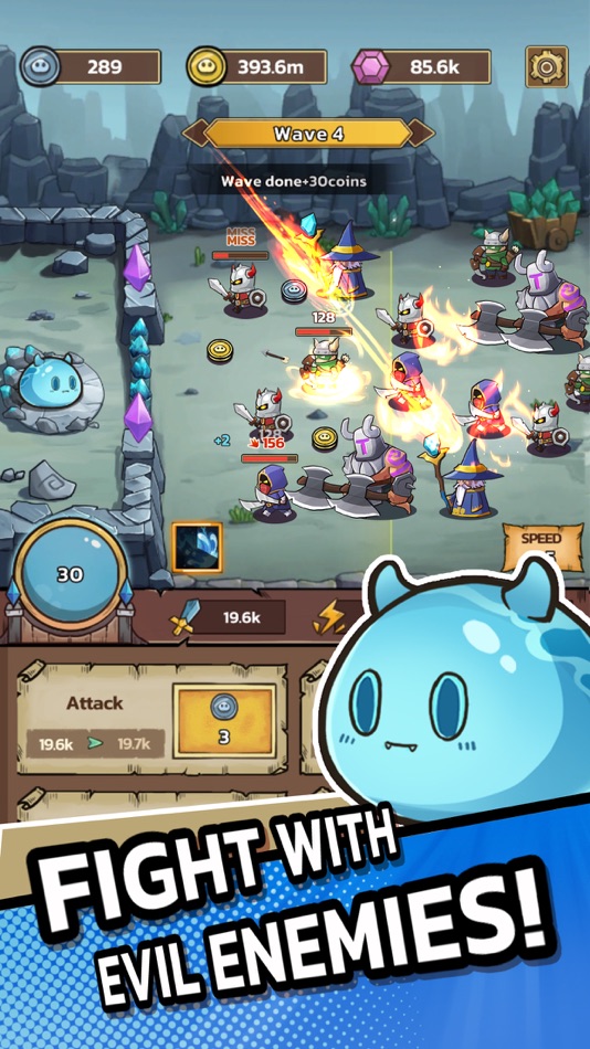 #1. Slime Castle: Idle TD RTS Game (iOS) Przez: Azur Interactive Games Limited