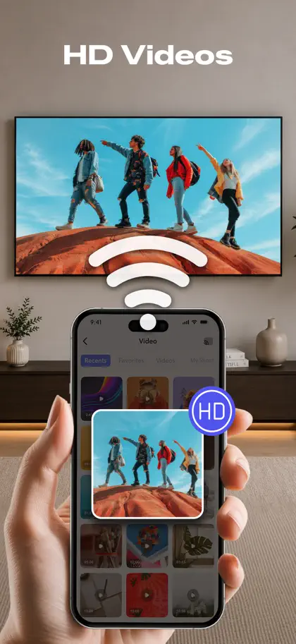 Capture d'écran 6 sur 6 de Screen Mirroring: Smart Cast