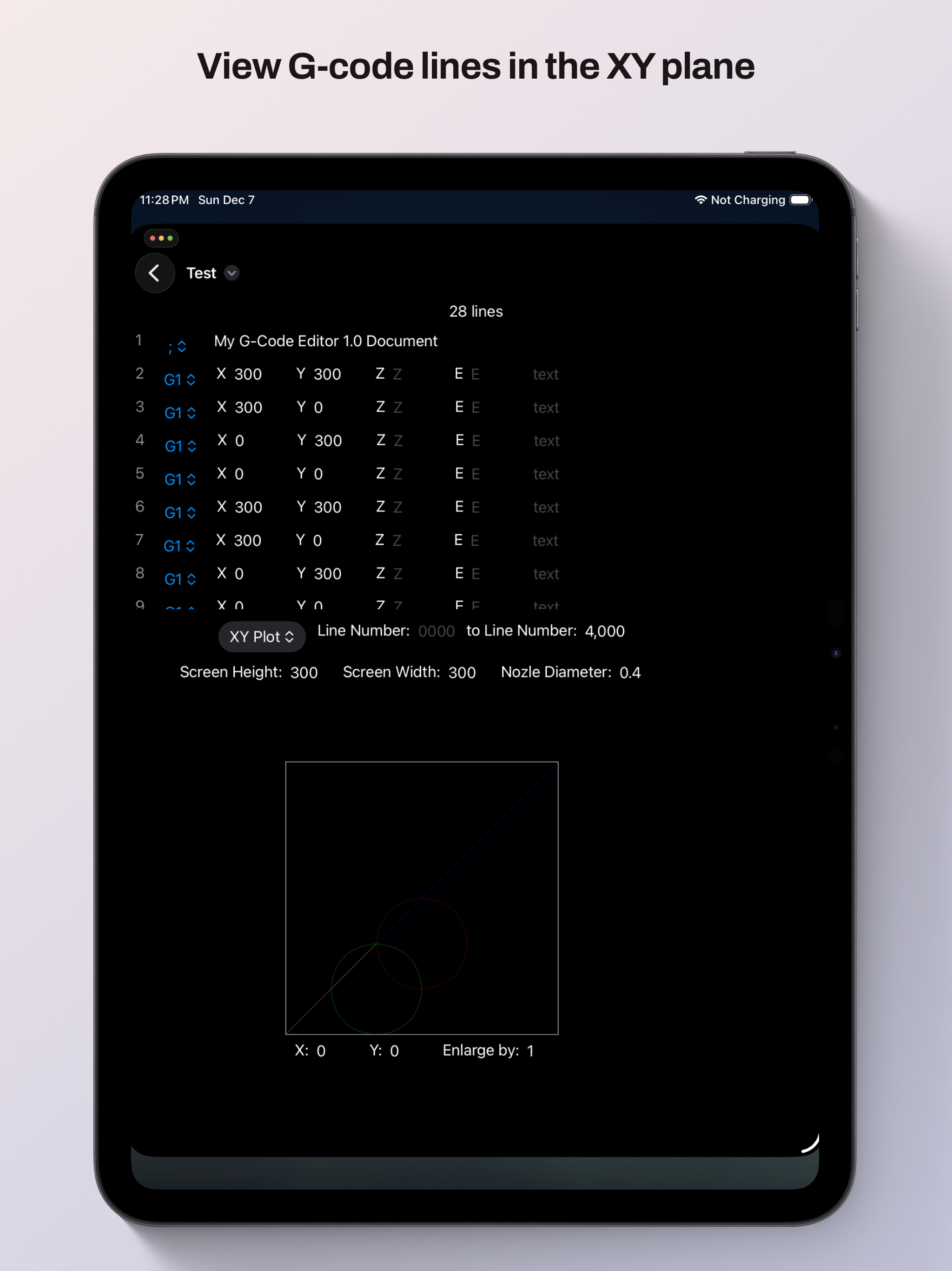 My G-code Editor screenshot 4