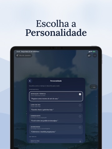 Feel: Clima Além dos Números iPad screenshot 4