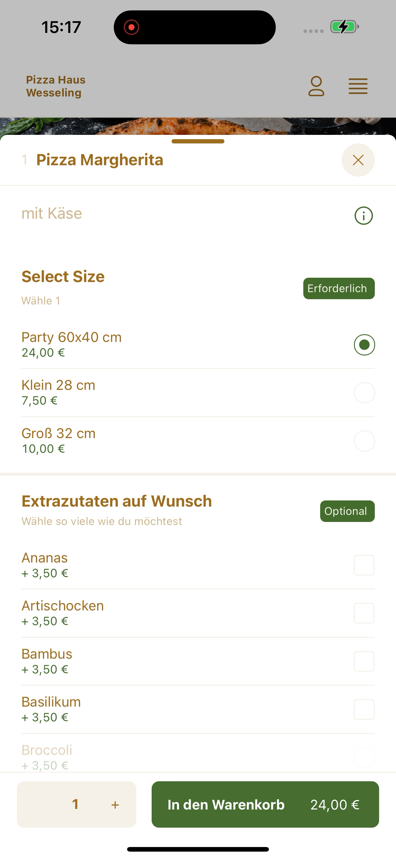 Pizza Haus Wesseling screenshot 7