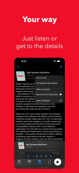Nuotit — Private Audio Player Screenshot 6 of 10