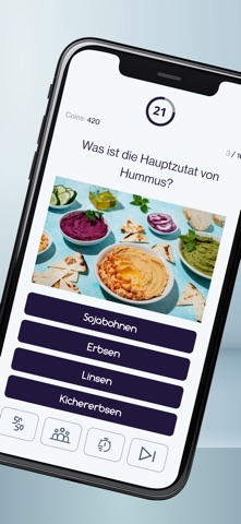Qulinary - Food Quiz iPhone screenshot