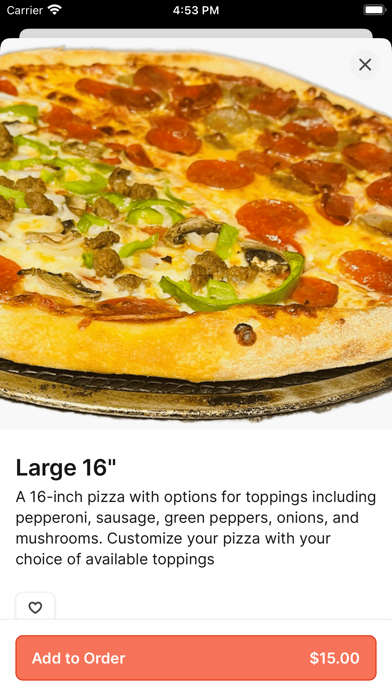 Eastside Market iPhone screenshot 3 - Food & Drink app