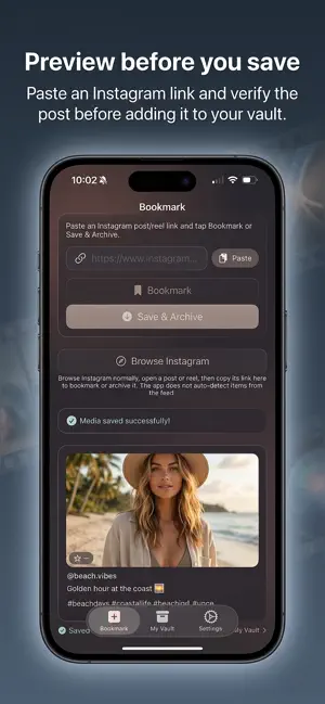 InstaVault - Post Download screenshot 1