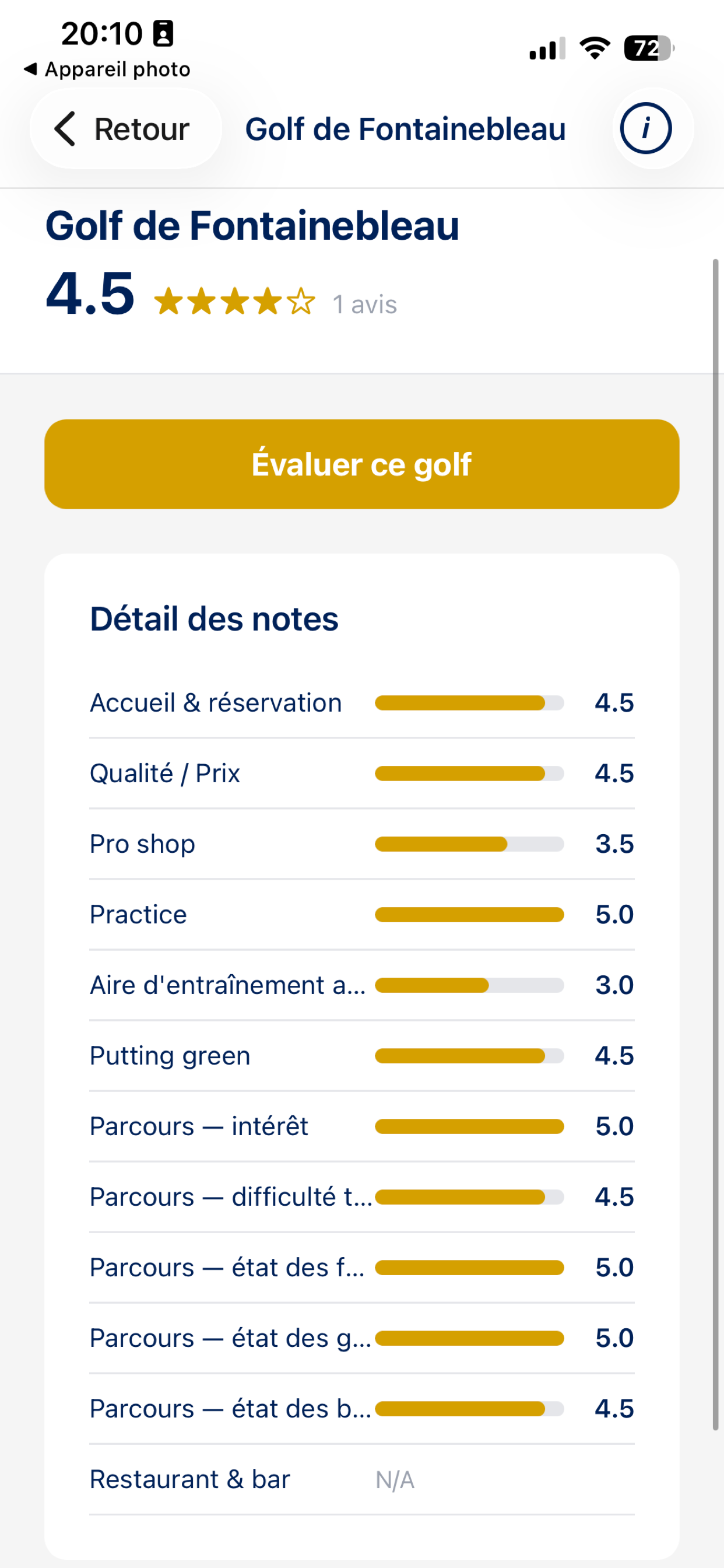 Bourse aux Golfs screenshot 3