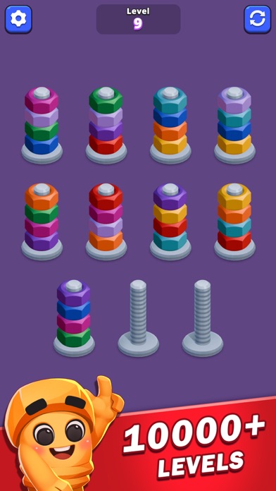 Nuts Sort Master Screenshot