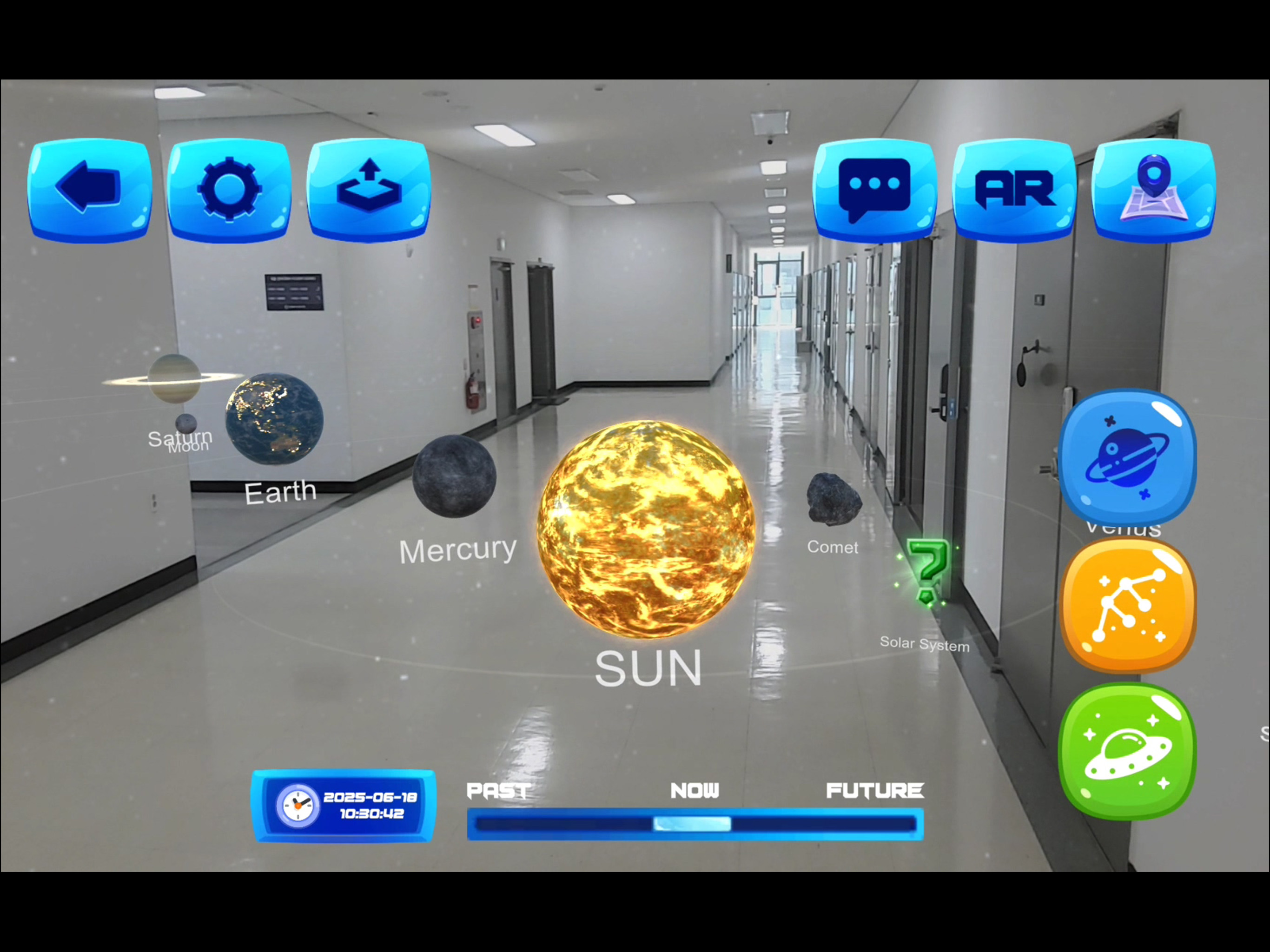 Space AR Map