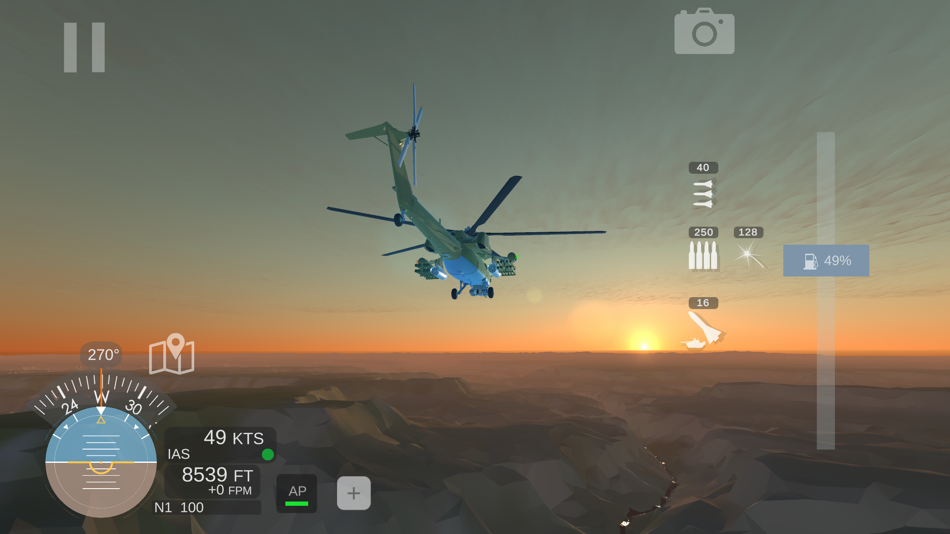 #3. Aviateur: Flight Simulation (iOS) 由: Rajatdeep Bakshi