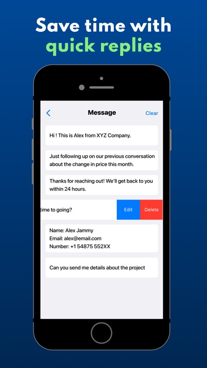 Direct message for WhatsApp GB screenshot-4