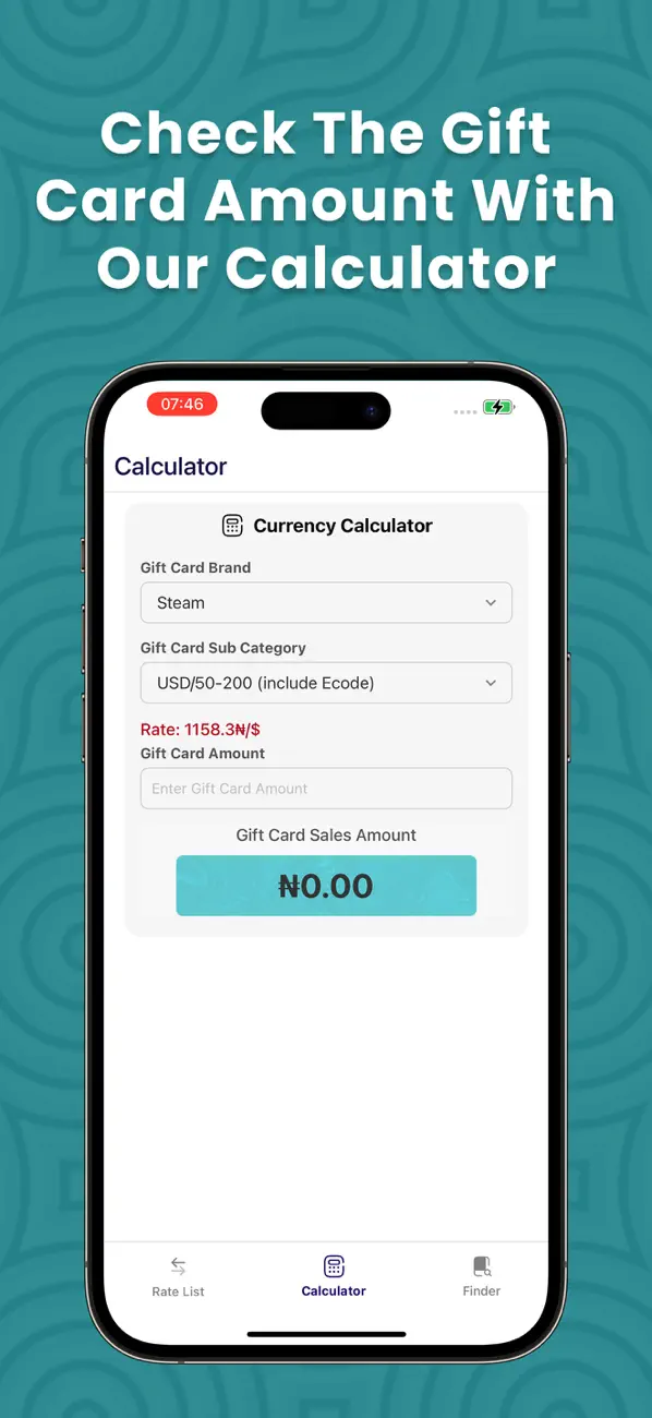 Screenshot #2 pour Giftcard8：Rate Query