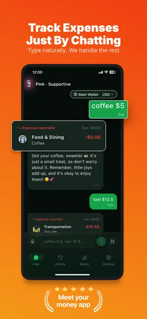 SPENDI: AI Expenses Tracker screenshot 1